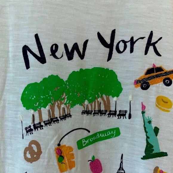 LOFT White New York Graphic Tee - Picture 8 of 8